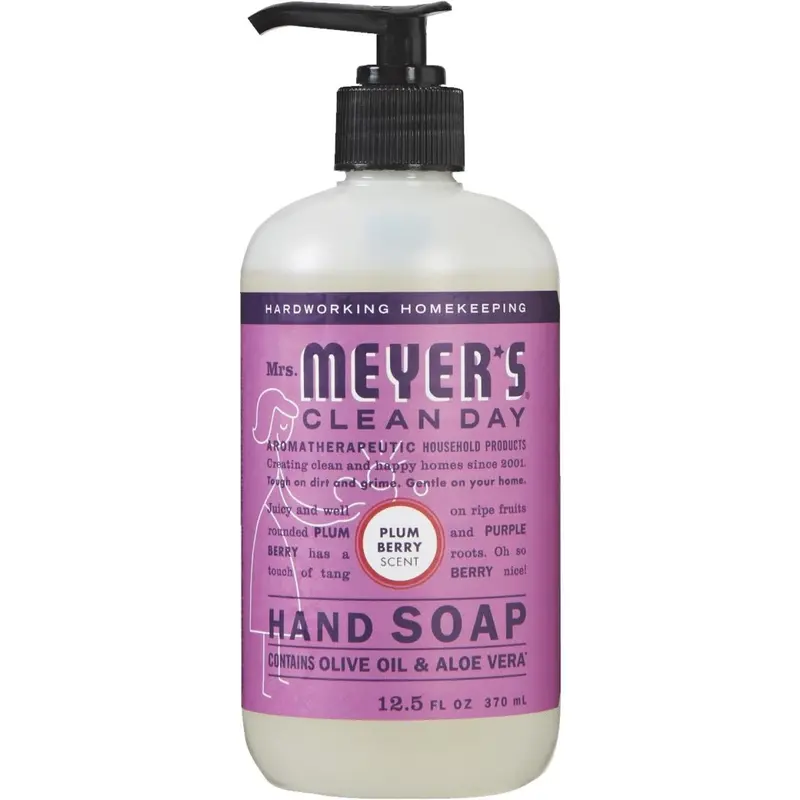Mrs. Meyer's 12.5 Oz. Clean Day Plumberry Hand Soap 1