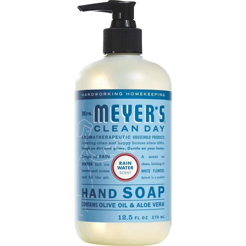 Mrs. Meyer's Clean Day 12.5 Oz. Rainwater Liquid Hand Soap 1