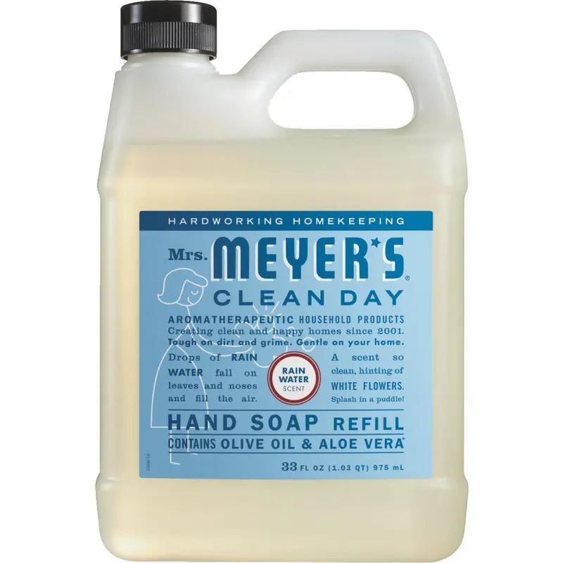Mrs. Meyer's Clean Day 33 Oz. Rainwater Liquid Hand Soap Refill 1