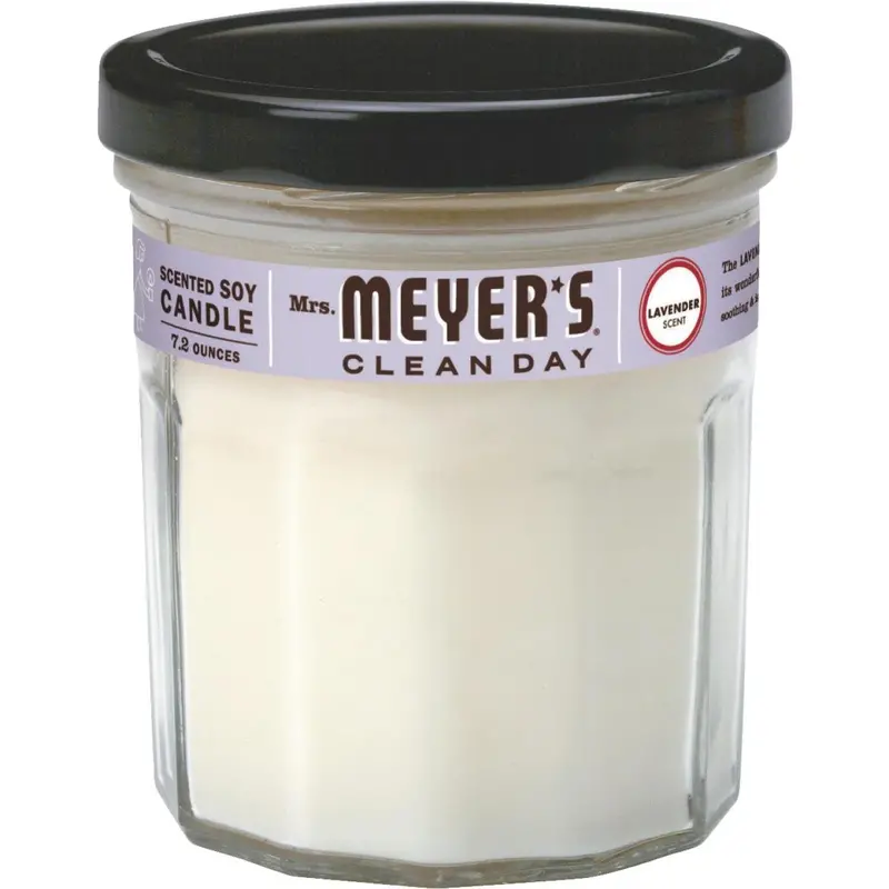Mrs Meyer's Clean Day 7.2 Oz. Lavender Jar Candle 1