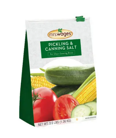 Mrs. Wages® Pickling & Canning Salt 1