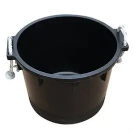 Muck Tub, Black Plastic, 70-Qts. 1