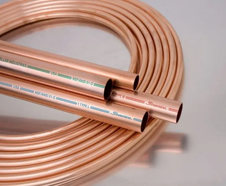 Mueller Streamline® Copper Tube Sets 1/2" X 5' 1