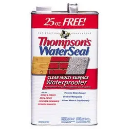 Multi-Surface Water Seal, Clear, Bonus Size, 1.2-Gallons 1