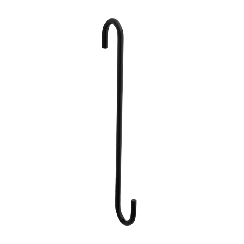National Hardware Modern S Hook Large 8-In, Black 1