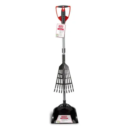 Nature's Miracle 2In1 Rake 'N Spade Waste Pick Up Scoop With Pan 1