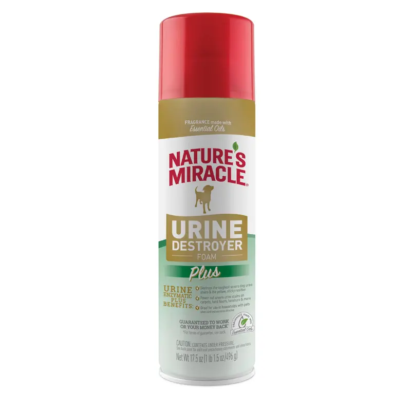 Nature's Miracle Urine Destroyer Plus Foaming Aerosol Spray For Dogs 1