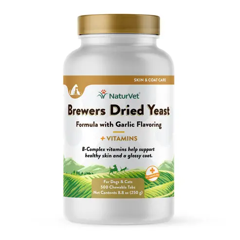 Naturvet Brewers Dried Yeast Formula With Garlic Flavoring Plus Vitamins 1