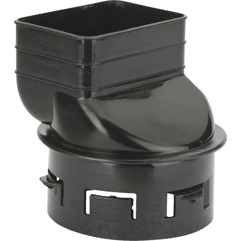 Nda Prinsco 2 In. X 3 In. X 3 In. Or 4 In. Offset Downspout Adapter 1