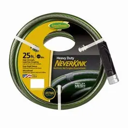 Neverkink Garden Hose, Heavy-Duty, 5/8-In. X 25-Ft. 1