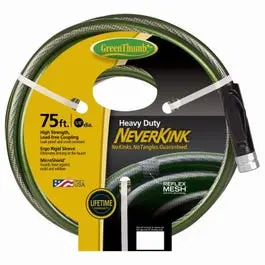 Neverkink Garden Hose, Heavy-Duty, 5/8-In. X 75-Ft. 1