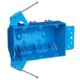 New Work Switch & Outlet Box, 3-Gang 1