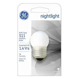 Night Light Bulb, White, 7.5-Watts 1