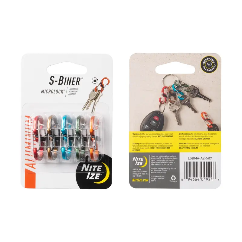 Nite Ize S-Biner® Microlock® Aluminum 1