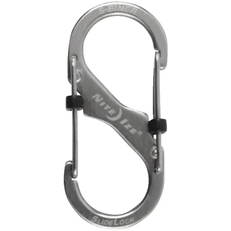Nite Ize S-Biner Size 2 10 Lb.Capacity Stainless Steel S-Clip Key Ring 1