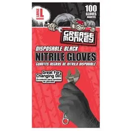 Nitrile Gloves, Disposable, L, 100-Ct. 1