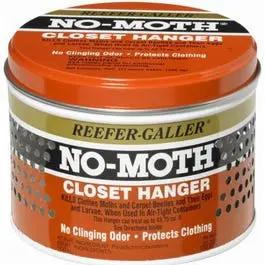 No Moth Closet Hanger, 14-Oz. 1