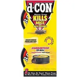 No-View No-Touch Mouse Traps, 2-Pk. 1