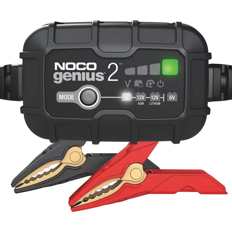 Noco Genius 6V And 12V 2A Auto Battery Charger, Battery Maintainer, And Battery Desulfator 1