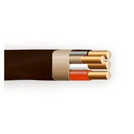 Non-Metallic Romex  Sheathed Cable With Ground,  Copper, 6/3, 90-Ft. 1