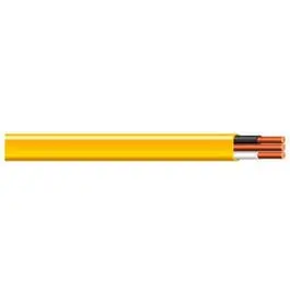 Non-Metallic Romex Sheathed Electrical Cable With Ground, 12/2, 100-Ft. 1