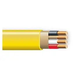 Non-Metallic Romex Sheathed Electrical Cable With Ground, 12/3, 50-Ft. 1