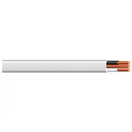 Non-Metallic Romex Sheathed Electrical Cable With Ground, 14/2, 100-Ft. 1