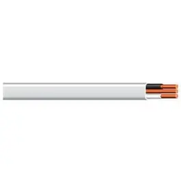 Non-Metallic Romex Sheathed Electrical Cable With Ground, 14/2, 25-Ft. 1