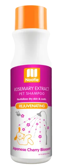 Nootie Rosemary Extract Rejuvenating Japanese Cherry Blossom Shampoo For Dogs 1