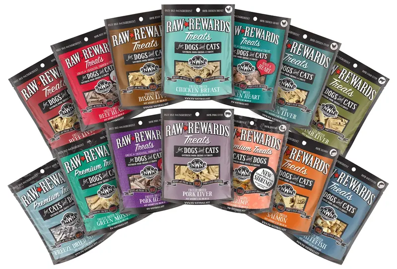 Northwest Naturals Raw Rewards Freeze-Dried Treats For Dogs And Cats 1