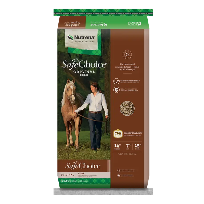 Nutrena® Safechoice® Original Horse Feed 1
