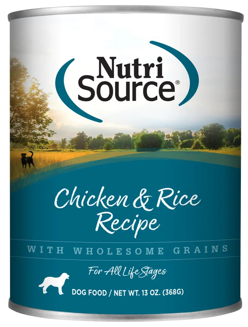 Nutrisource® Adult Chicken & Rice Formula Healthy Wet Dog Food 1
