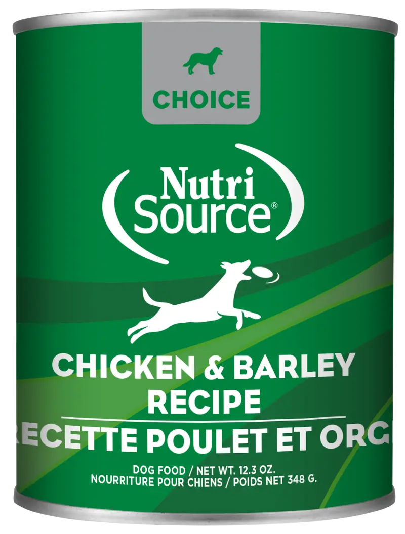 Nutrisource® Chicken & Barley Entrée Healthy Affordable Wet Dog Food 1