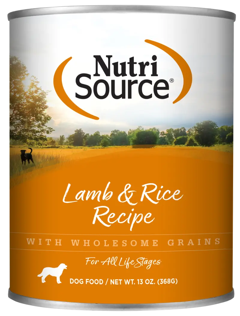 Nutrisource® Lamb & Rice Formula Healthy Wet Dog Food 1
