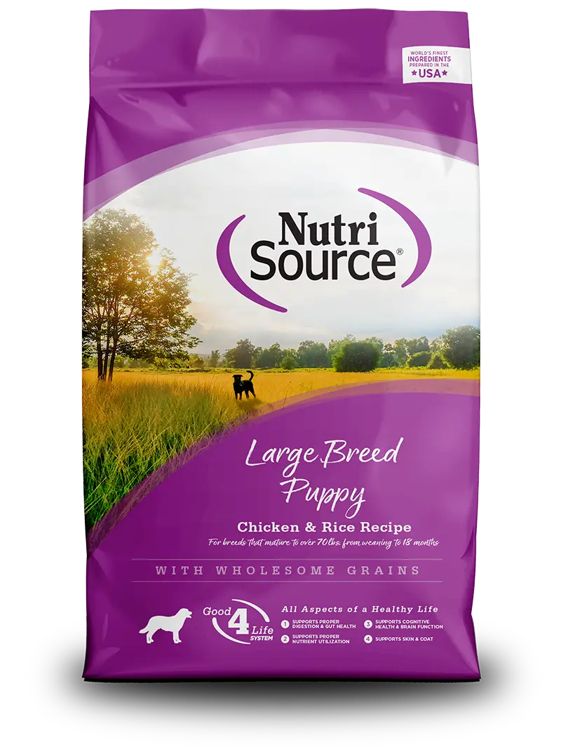 Nutrisource® Large Breed Puppy Recipe Dry Dog Food 1