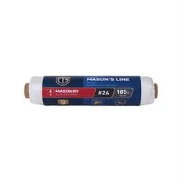 Nylon Mason Line Twine, Twisted, White, #24 X 185-Ft. 1