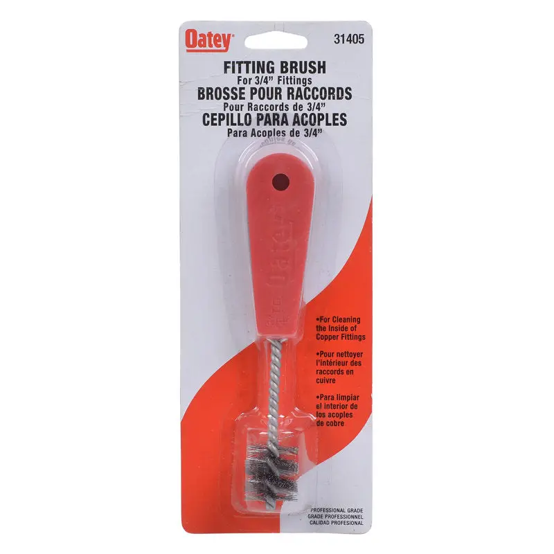 Oatey® 3/4 In. Id Fitting Brush With Heavy Duty Handle 1