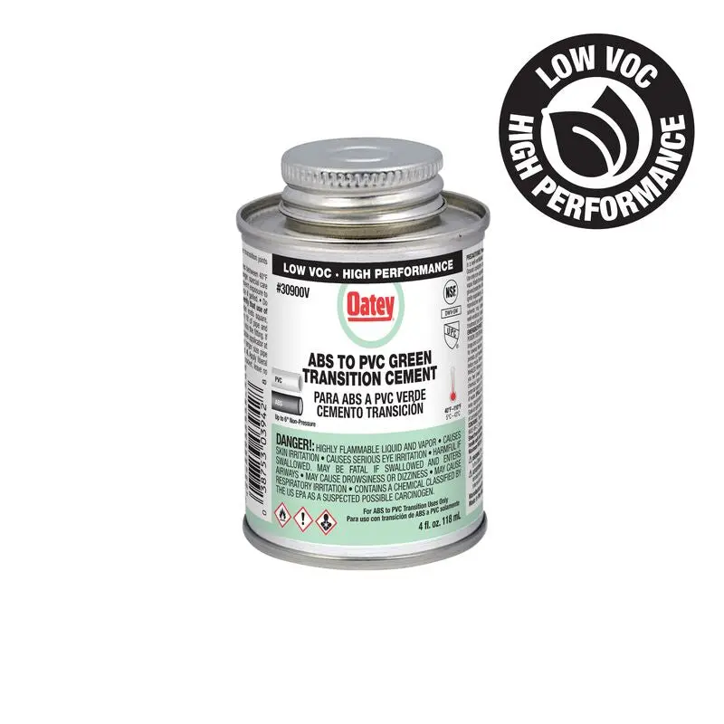 Oatey® Abs To Pvc Transition Medium Bodied Green Cement 1