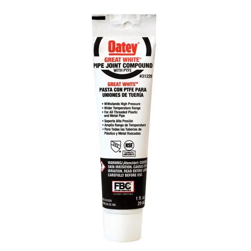 Oatey® Great White® Pipe Joint Compound With Ptfe 1