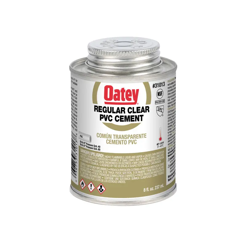 Oatey® Regular Clear Pvc Cement 1