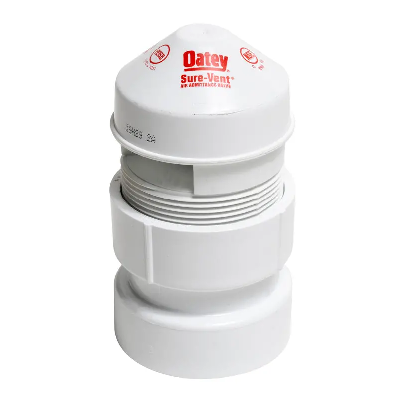 Oatey® Sure-Vent® 1.5 In. – 2 In. 160 Branch, 24 Stack Dfu Air Admittance Valve With Pvc Schedule 40 Adapter 1