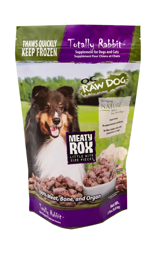 Oc Raw Dog Frozen Totally Rabbit Meaty Rox 1