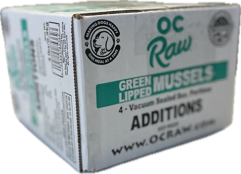 Oc Raw Dog Green Lipped Mussels Additions 1