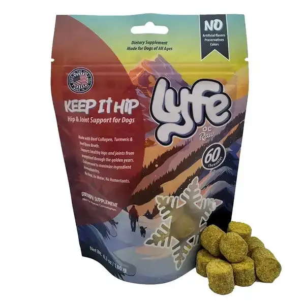 Oc Raw Lyfe Keep It Hip & Joint Support For Dogs 1
