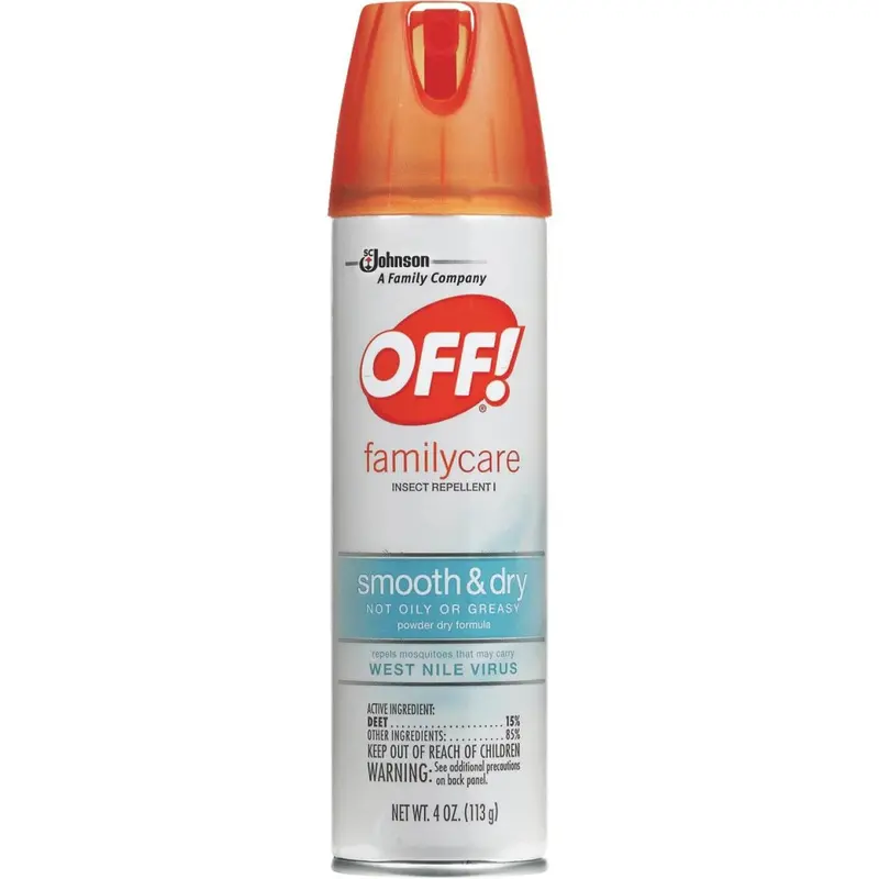 Off Family Care 4 Oz. Dry Insect Repellent Aerosol Spray 1