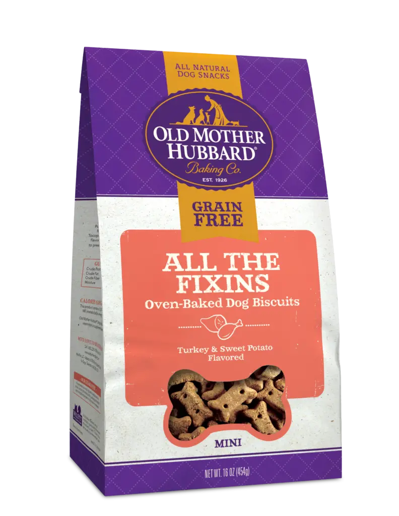 Old Mother Hubbard All The Fixins Mini Dog Biscuits 1