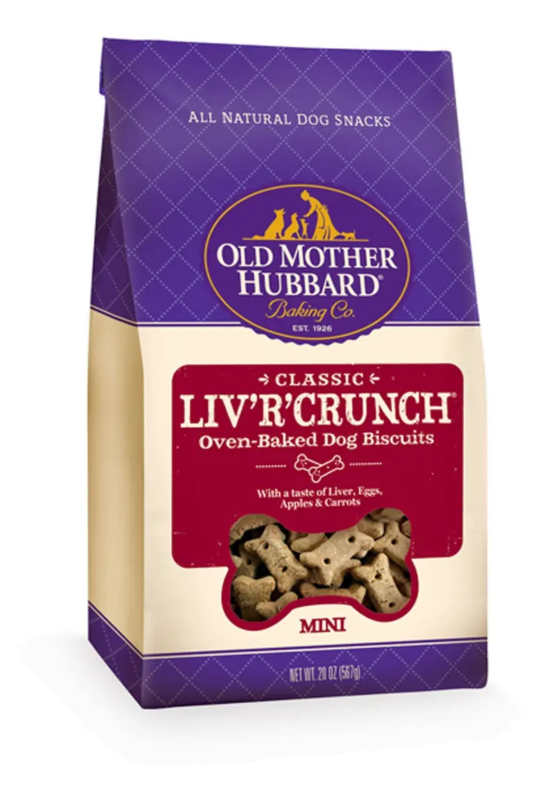 Old Mother Hubbard Crunchy Classic Natural Livrcrunch Mini Biscuits Dog Treats 1
