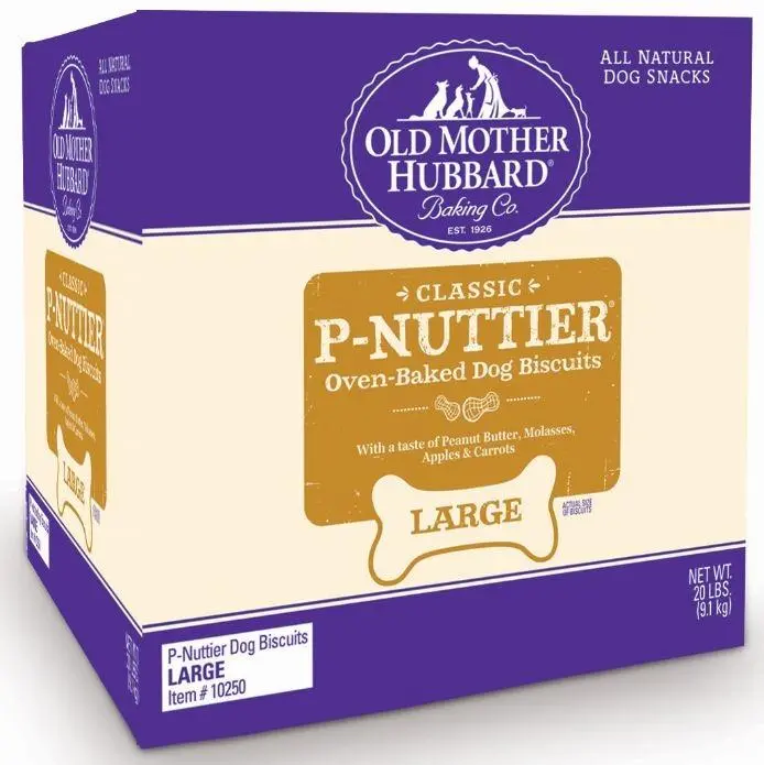 Old Mother Hubbard Crunchy Classic Natural P-Nuttier Dog Biscuits 1