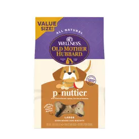 Old Mother Hubbard Crunchy Classic Natural P-Nuttier Large Biscuits Dog Treats 1