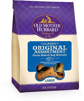 Old Mother Hubbard Mothers Solutions Crunchy Natural Original Assortment Large Biscuits Dog Treats 1